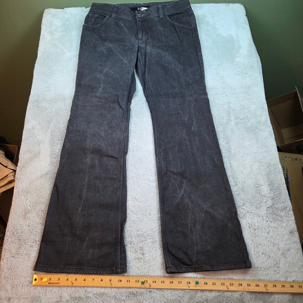 Cabi Jeans Bootcut Womens Sz 14 Stretch Cotton Blend Dark Wash Gray 204L